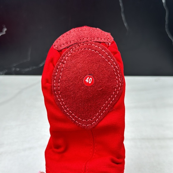 Unbranded Women’s Lace Up High Top Dance Shoe Red sz 8.5 - Picture 9 of 9